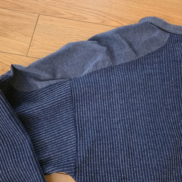 Vintage Huk-A-Poo Ribbed Knit Collared Airplane Sweater- L - Picture 9 of 12